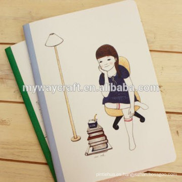 Cuaderno barato de revistas y bloc de notas en blanco